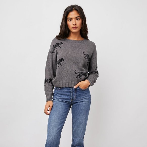 Rails | Perci Sweater (Ash Jungle Cat) - Picture 5 of 15